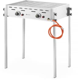 HENDI Roast-Master Pro gasbarbecue – 11,6kW – 2 branders – 790x560x900 mm – roestvast staal — thumbnail 4