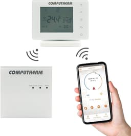 Draadloze Wifi Thermostaat Set voor Verwarming en Koeling - Bediening via App — thumbnail 1