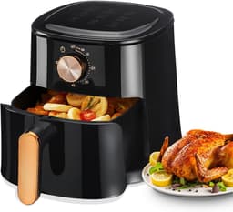 Airfryer 4 Liter met Timer en Hoge Wattage voor Gezonde Frituur en Grillen — thumbnail 1