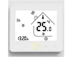 Slimme Wi-Fi Thermostaat met App-Bediening voor Boiler en Verwarming