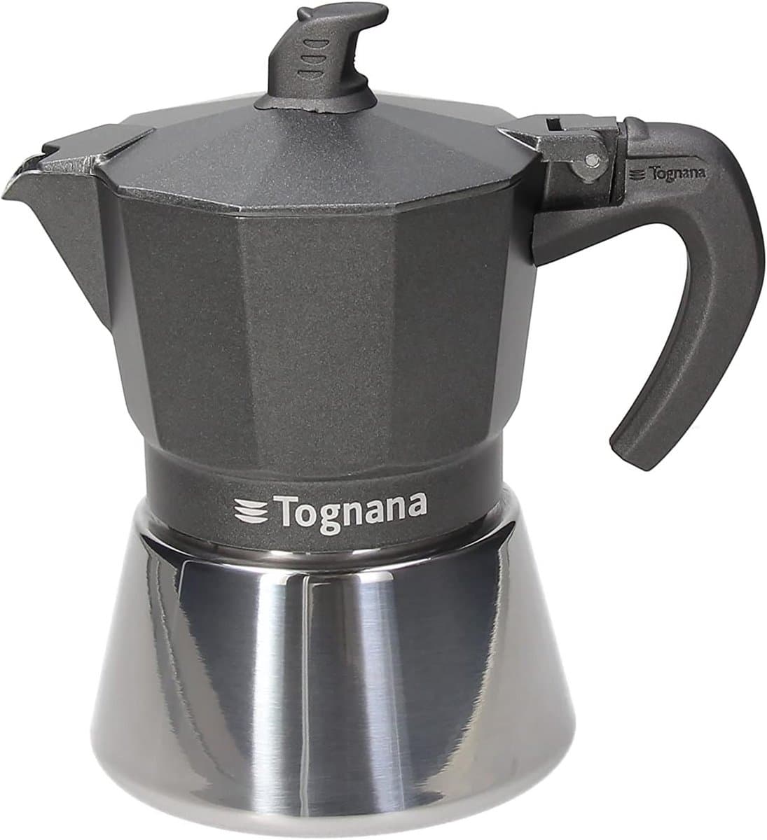 Inductie Espressomaker voor 3 Kopjes - Geschikt voor Alle Warmtebronnen — afbeelding 1