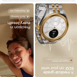 Withings ScanWatch - Nova Brilliant - 39mm - Hybride Smartwatch - Goudkleurig — thumbnail 2