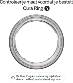 Oura Ring 4 Maat 8 Mat Zilver — thumbnail 3