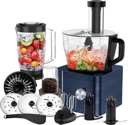 Krachtige Keukenmachine 11-in-1 met 3.2L Kom - Hakken, Mengen en Kneden — thumbnail 1