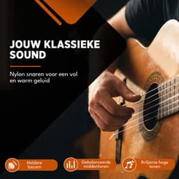 Finesse Gitaarsnaren Akoestische Gitaar - Klassiek - met Plectrums - .010 tot 0.46 - Gitaar Snaren — thumbnail 4