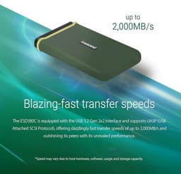1TB SSD USB3.2 Gen2x2 Type-C — thumbnail 3