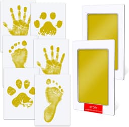Baby Hand- en Voetafdrukset en Huisdieren Pootafdrukken - Perfect Cadeau voor Pasgeborenen — thumbnail 1