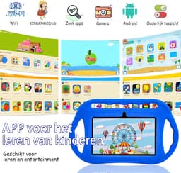Kindertablet Vanaf 3 Jaar - Tablet Kinderen - 32GB - 7 INCH — thumbnail 5