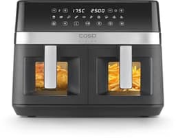 Dubbele Heteluchtfriteuse met 2 Kamers en 11 Liter Volume - Gezond en Versnel Koken — thumbnail 1