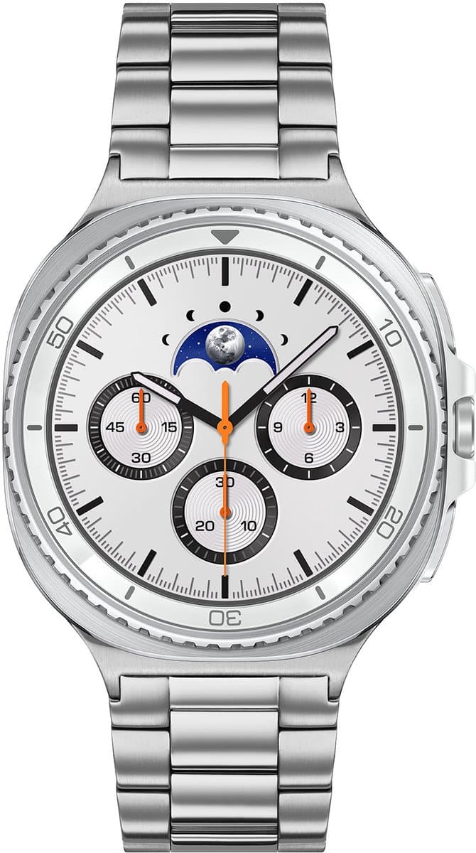 Samsung Special Edition Galaxy Watch 8 CLASSIC LTE Wit/Zilverkl Staal 46mm — afbeelding 1