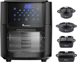 Airfryer 4.2L met 8 Programma's en Touch Control - Gezond Frituren zonder Olie — thumbnail 2