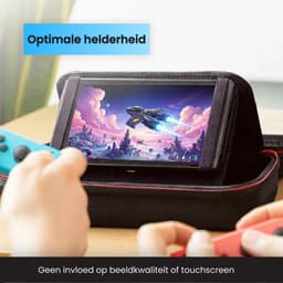 2BEFUN Screenprotector geschikt voor Nintendo Switch OLED - 2 Stuks - Gehard glas - Screenprotectors - Beschermglas - Accessoires — thumbnail 4