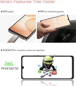 CUBOT X100 Smartphone - 5G - 16GB RAM - 256GB ROM - 5100 mAh - 6.88 inch 120Hz - Android 15 - NFC - OTG - Gouden — thumbnail 5