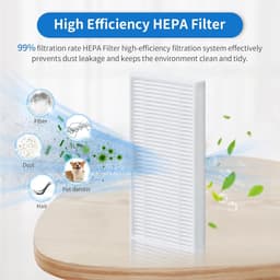20-delige Accessoireset Geschikt voor Eufy Omni C20 - Reserveonderdelen Set - Accessoires-eufy-omni-c20-reserveonderdelen-set -1 Hoofdborstel - 4 Filters - 4 Zijborstels - 4 Dweildoeken - 6 Stofzakken - Zwart-Blauw — thumbnail 5