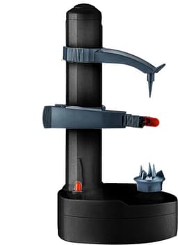 Elektrische Schillen - Automatische Schiller - Snel Groenten Fruit - Eenvoudige Bediening - 29x14 cm - Zwart — thumbnail 1