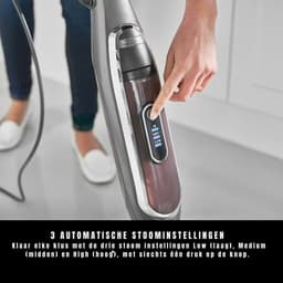 DYNA® Stoomreiniger vloer - Stoomreiniger - Stoomreinigers - Grijs-‎ 119cm x 11cm x 10cm — thumbnail 5