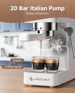 Espressomachine - Koffiemachine met Bonen - Espresso Machine - Koffiecorner — thumbnail 5