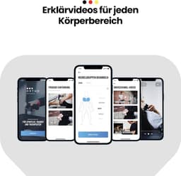 Compact massagepistool voor snelle regeneratie en pijnverlichting - Draagbaar en stil met app-expertvideo's — thumbnail 2