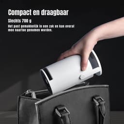 Core® Draagbare beamer - Beamer - Projector - Mini Beamer - Wit - 10cm x 10cm x 16cm — thumbnail 3