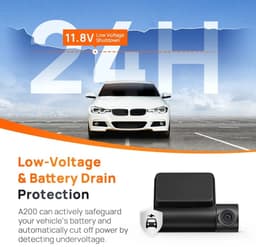 DIMICO - Dashcam voor auto camera - Frontcam - Full HD 1080P HDR - Wifi App - 24U Parkeerbewaking - Nachtzicht - 130° Groothoek — thumbnail 3