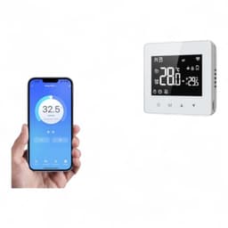 Thermostaat | Wifi opbouw 2-draads | Touchscreen | Tuya Smart Life | Spraakbediening | Wit — thumbnail 4