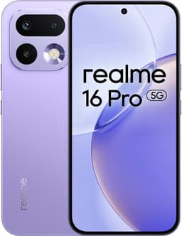realme 16 Pro 5G - 8GB/512GB - Orchidee Paars– 200MP LumaColor Camera – 144Hz AMOLED 6500nits – 6500mAh – 45W Opladen – IP69 – realme UI 7.0 — thumbnail 3