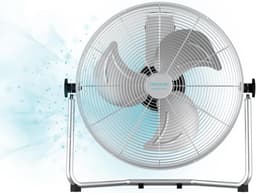 Industriële Ventilator - Krachtige Verkoeler - Grote Ruimtes - 100% Koperen Motor - 45 cm Bladen - Metaal — thumbnail 2