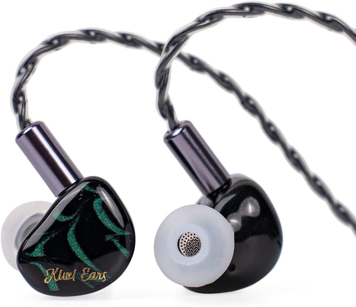 Kiwi Ears Cadenza - In-Ear Monitors - IEM - Dynamische Driver - Audiofiele Oordoppen - Verwisselbare Kabel - Universele Pasvorm - Groen — afbeelding 1