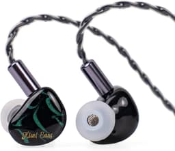 Kiwi Ears Cadenza - In-Ear Monitors - IEM - Dynamische Driver - Audiofiele Oordoppen - Verwisselbare Kabel - Universele Pasvorm - Groen — thumbnail 1