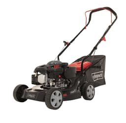 Scheppach Grasmaaier Benzine MP132-40 - 40cm maaibreedte - 4-takt - 131cc - 3,3pk - In 3 maaihoogtes instelbaar: 30-66mm - Voor tuinen tot 600m² - met 35L opvangbak — thumbnail 2