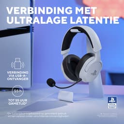 Trust GXT 499W Forta Draadloze Gaming Headset PS4/PS5 Wit — thumbnail 3
