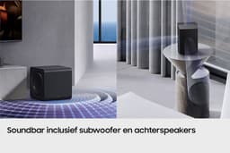 Samsung Q-series HW-Q990F - Soundbar - Dolby Atmos - Q-Symphony - Zwart — thumbnail 4