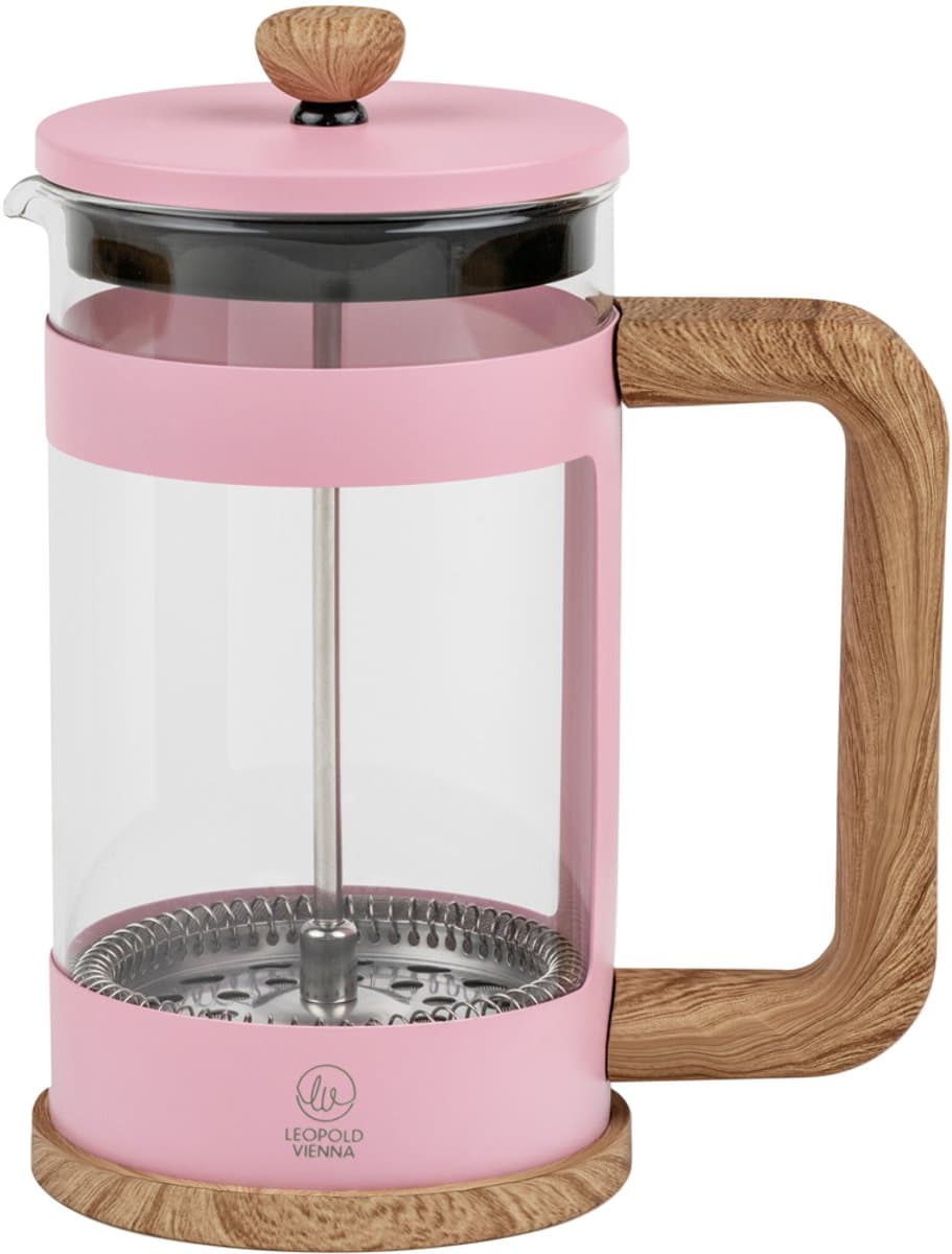Leopold Vienna - Cafetiere Franca - 600ml - Roze — afbeelding 1