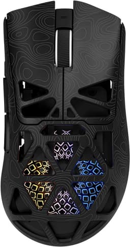 Furycube G11 - Tri-Mode Gaming Muis - Draadloos - Bedraad - Bluetooth - PAW3311 Sensor - 12.000 DPI - 1000Hz - Zwart — thumbnail 1