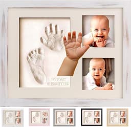 Set voor Hand- en Voetafdruk Babycadeau - Vingerafdruk Lijst Aandenken — thumbnail 5
