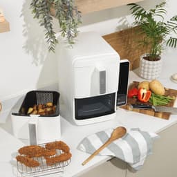 Verticale Airfryer 9L Digitaal Stapelbaar - Ruimtebesparend en Gezond Frituren — thumbnail 3