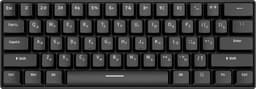 Furycube H61K - Mechanisch Gaming Toetsenbord - 61 Toetsen - Bedraad - RGB Verlichting - Soldeerbare Switches - Zwart — thumbnail 4