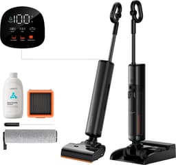 UWANT D800 Nat- en Droogzuiger - Elektrische Dweil met Dweilfunctie - Steelstofzuiger Draadloos - Vloerreiniger met Robotarm - 25 kPa Zuigkracht — thumbnail 1