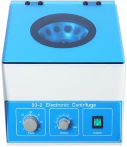 Desktop Lab Centrifuge Elektrische Tafelmodel Plasma Serum 0-4000 RPM Machine - Centrifuge 12*20ML Geschikt voor Laboratoriumgebruik - Wit Zwart Roestvrij Staal - Laboratoriumuitrusting Chemisch Laboratoriumonderzoekcentrum — thumbnail 3