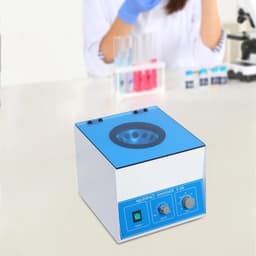 Desktop Lab Centrifuge Elektrische Tafelmodel Plasma Serum 0-4000 RPM Machine - Centrifuge 12*20ML Geschikt voor Laboratoriumgebruik - Wit Zwart Roestvrij Staal - Laboratoriumuitrusting Chemisch Laboratoriumonderzoekcentrum — thumbnail 1