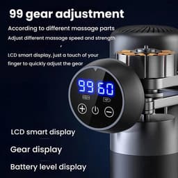 Premium Massagepistool voor Diepe Spierontspanning – Inclusief Opbergtas & Meerdere Snelheden — thumbnail 4