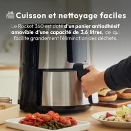 Heteluchtfriteuse met Grote Inhoud en Touchscreen Bediening — thumbnail 4