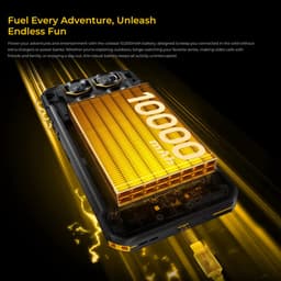 Oukitel WP60 Rugged Phone 16/512 GB – Rugged smartphone – Robuuste telefoon 7.2" – 5G smartphone - IP69 waterproof en stofdicht - Met Robuuste case - 5G Dual SIM - Mobiel internet en GPS - Android 15 – 11.000 mAh batterij – Waterdichte telefoon — thumbnail 2