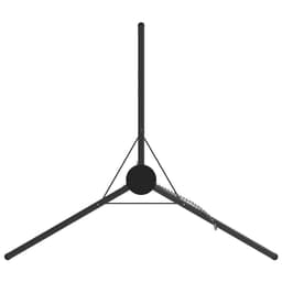 vidaXL - Kampvuur - tripod - Zwart - 92 - x - 92 - x - 191,5 - cm - Staal — thumbnail 4