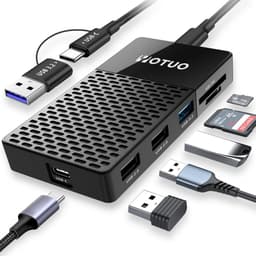 Draagbare SSD 1 TB met USB-C en SD/TF-kaartlezer voor optimale opslag — thumbnail 1