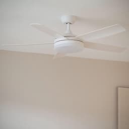 Stille Plafondventilator Wit 132cm met LED Verlichting en Afstandsbediening — thumbnail 5