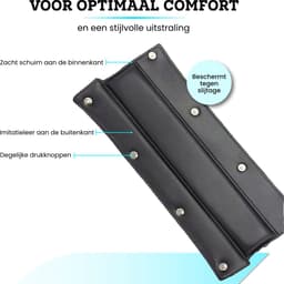 Somstyle Hoofdband Geschikt voor Beyerdynamic DT660/DT770/DT880 PRO/DT990 PRO Koptelefoon - Zacht Schuim - Eiwitleer - Band voor Hoofdtelefoon - Zwart — thumbnail 3