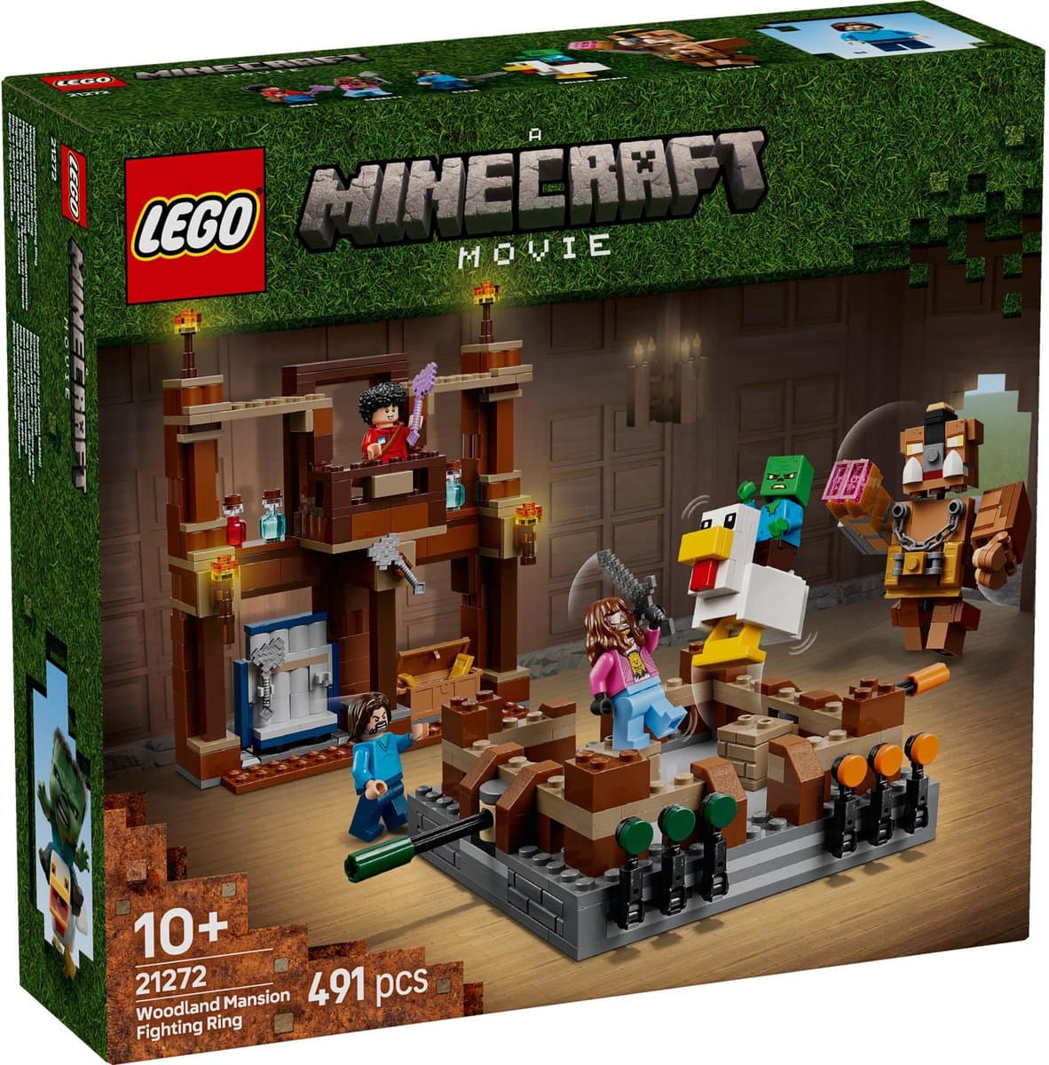 Lego Minecraft 21272 De Arena Bij Het Boslandhuis Bouwstenen — afbeelding 1