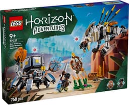 LEGO Horizon Adventures - Aloy en Varl vs. Shell-Walker en Sawtooth Constructiespeelgoed — thumbnail 1