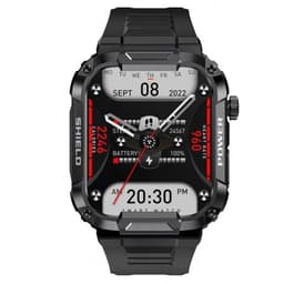 Manike G106 Smartwatch – 1,96 inch AMOLED Display - Hartslag & Bloeddrukmeting - SpO₂ - Slaaptracking - Multisport - IP68 Waterdicht - 7 Dagen Batterij - Android & iOS Compatibel - Meldingen - Stappenteller - Sporthorloge - Activity Tracker — thumbnail 1